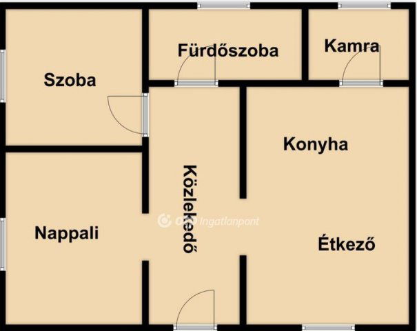 Eladó családi ház, Hosszúpályin 21.9 M Ft, 2 szobás