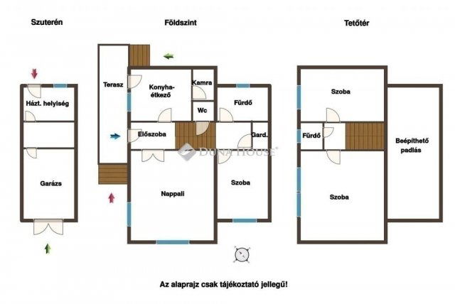 Eladó ikerház, Budapesten, XVII. kerületben 75 M Ft, 3+1 szobás