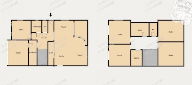 Eladó családi ház, Kerekegyházán 119.7 M Ft, 7 szobás