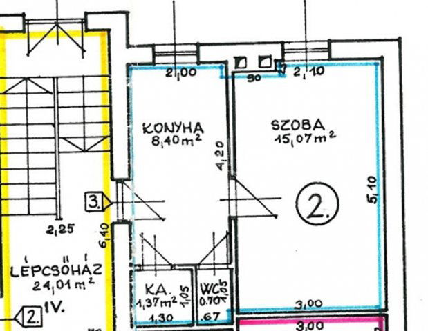 Eladó téglalakás, Budapesten, III. kerületben 39.9 M Ft