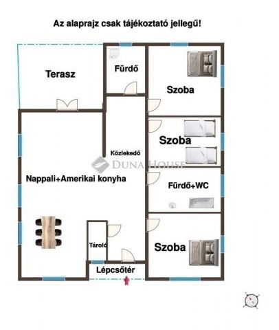 Eladó családi ház, Mórahalmon 81.441 M Ft, 4 szobás