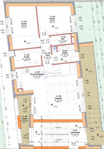 Eladó téglalakás, Szegeden 95.8 M Ft, 3 szobás