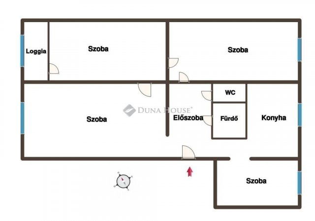Eladó panellakás, Budapesten, XV. kerületben 82 M Ft, 3+1 szobás