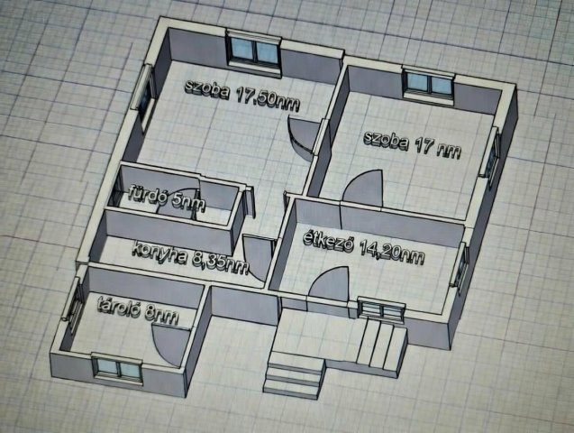 Eladó családi ház, Nógrádmegyeren 17.9 M Ft, 2 szobás