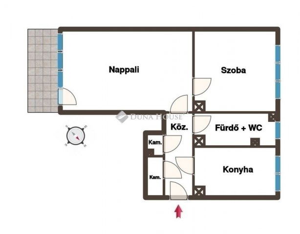 Eladó téglalakás, Budapesten, XX. kerületben 58.5 M Ft, 2 szobás