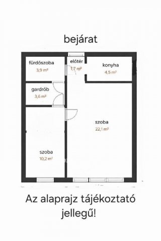 Eladó panellakás, Budapesten, XIV. kerületben 62.9 M Ft, 2 szobás