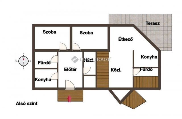 Eladó családi ház, Pécsett 129 M Ft, 5 szobás