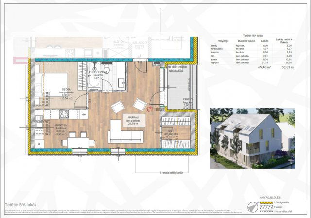 Eladó téglalakás, Hajdúszoboszlón 62 M Ft, 2 szobás