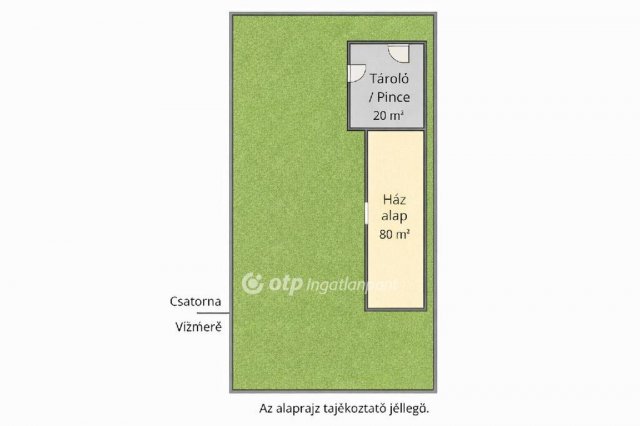 Eladó telek, Tabajdon 9.99 M Ft / költözzbe.hu