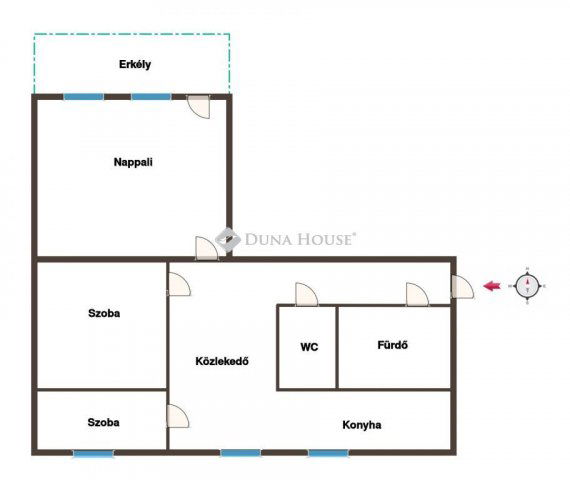 Eladó téglalakás, Kecskeméten 42.9 M Ft, 3 szobás