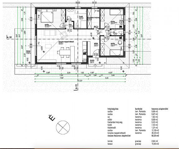 Eladó családi ház, Szegeden 59.8 M Ft, 4 szobás