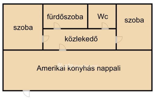 Kiadó téglalakás, albérlet, Nyíregyházán 381 E Ft / hó