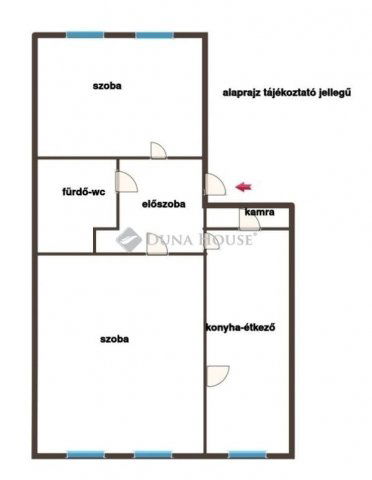 Eladó téglalakás, Pécsett 44.5 M Ft, 2 szobás