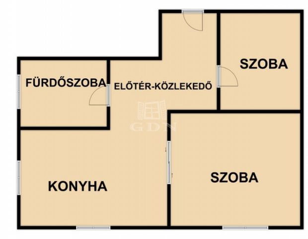 Eladó téglalakás, Budapesten, XIV. kerületben 70 M Ft, 2 szobás
