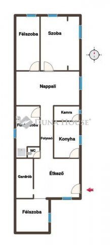 Eladó családi ház, Szurdokpüspökin 26.2 M Ft, 2+2 szobás