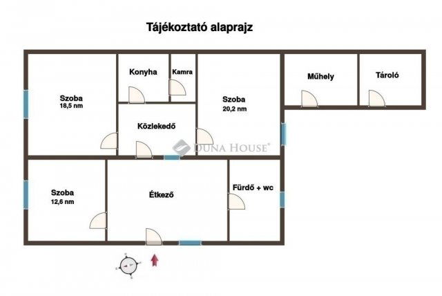 Eladó családi ház, Gyálon 79 M Ft, 3 szobás