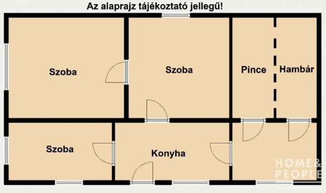 Eladó családi ház, Kisteleken 14.49 M Ft, 3 szobás
