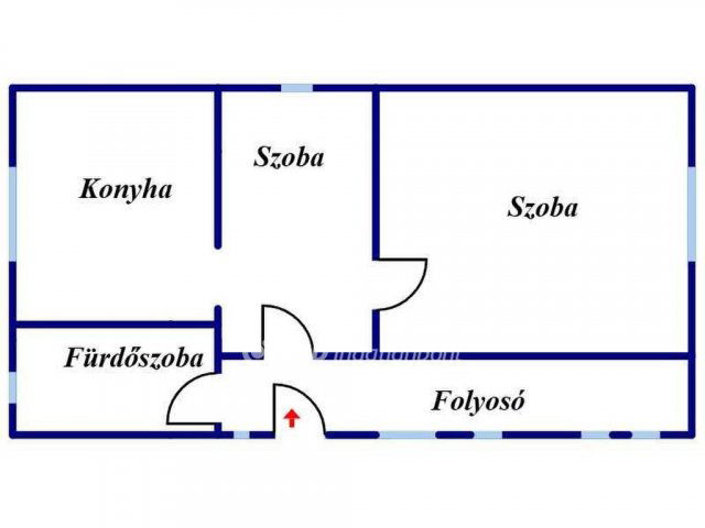 Eladó családi ház, Zsákán 6.9 M Ft, 1 szobás