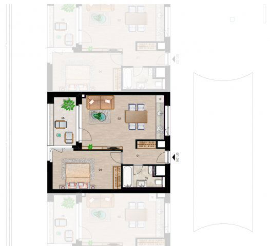 Eladó téglalakás, Budapesten, XVIII. kerületben, Üllői úton