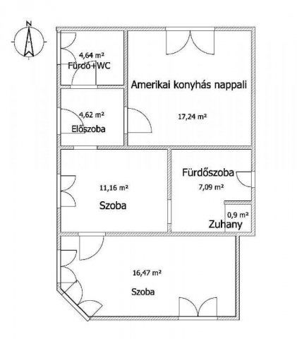 Eladó családi ház, Adácson 33 M Ft, 3 szobás