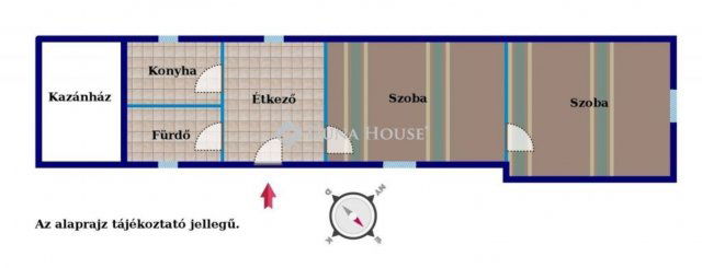 Eladó családi ház, Izsákon 17.9 M Ft, 2 szobás