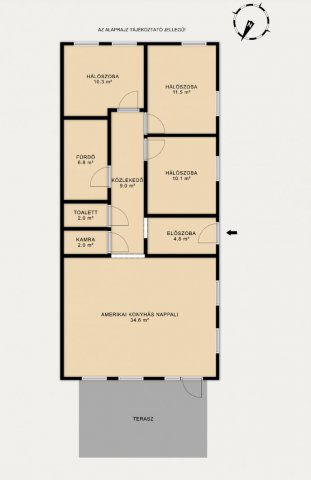 Eladó ikerház, Szomódon 107 M Ft, 4 szobás