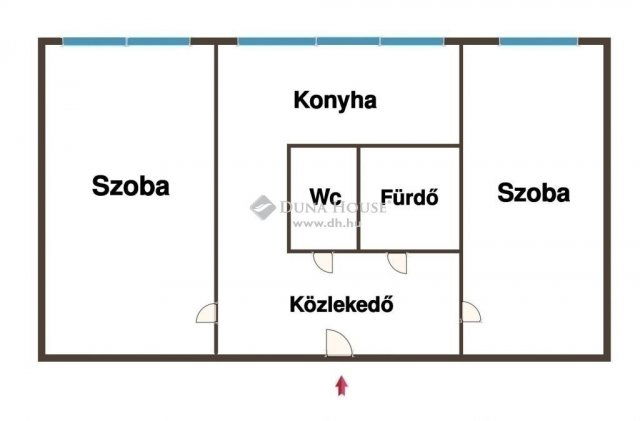 Eladó panellakás, Kecskeméten 46 M Ft, 2 szobás