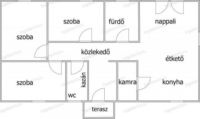 Eladó családi ház, Kecskeméten 77 M Ft, 4 szobás