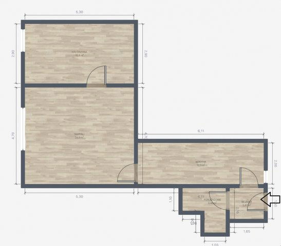 Eladó téglalakás, XIII. kerületben, Frangepán utcában