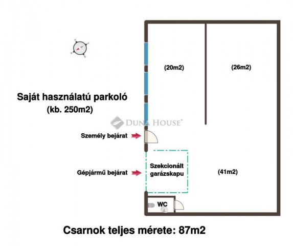 Kiadó ipari ingatlan, Sopronban 250 E Ft / hó