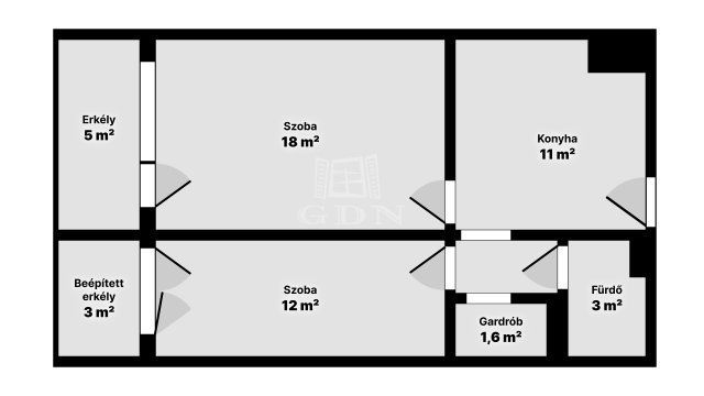 Eladó panellakás, Budapesten, XI. kerületben 81.9 M Ft, 2 szobás