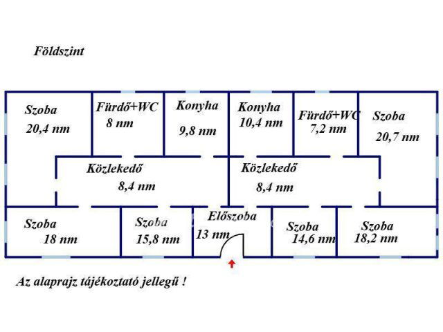 Eladó családi ház, Tóalmáson 60 M Ft, 12 szobás