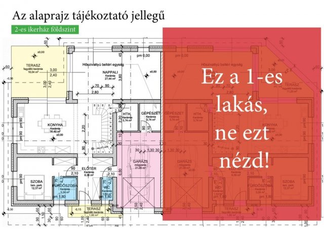 Eladó ikerház, Dunaharasztin 223 M Ft, 5 szobás