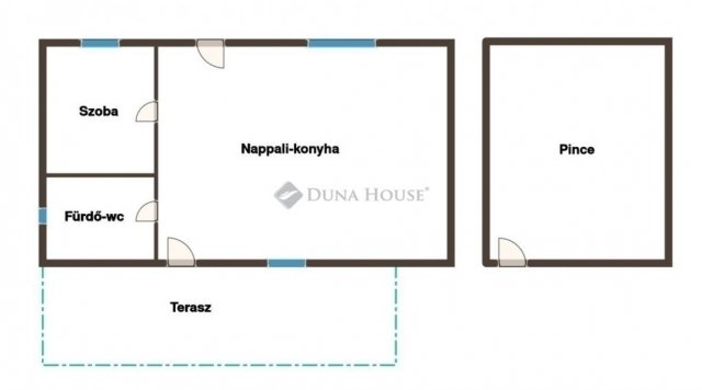 Eladó nyaraló, Monorierdőn 37.5 M Ft, 2 szobás