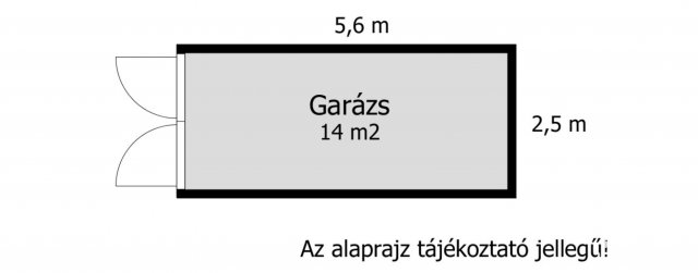 Eladó garázs, Győrött 6 M Ft / költözzbe.hu