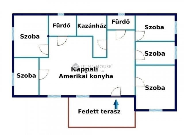 Eladó családi ház, Gyálon 84 M Ft, 6 szobás