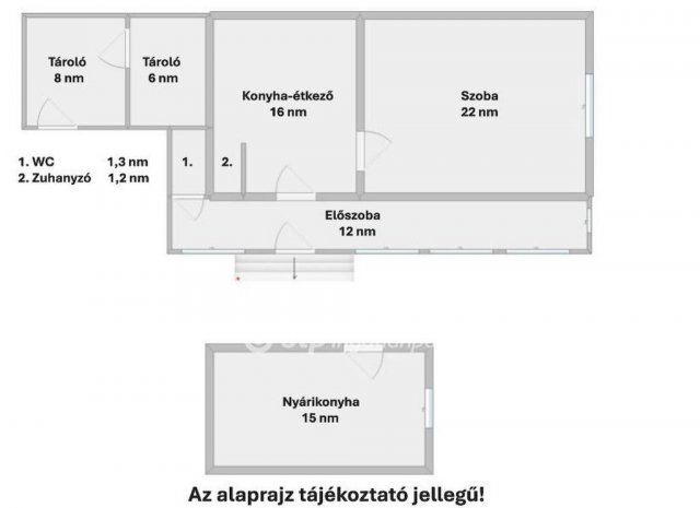 Eladó családi ház, Alsószentivánon 5.9 M Ft, 1 szobás