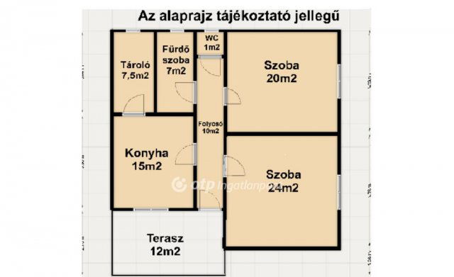 Eladó családi ház, Dombrádon 14.8 M Ft, 2 szobás
