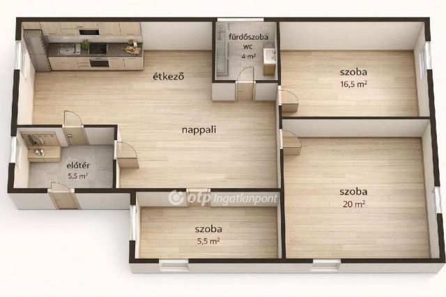 Eladó családi ház, Balassagyarmaton 54.9 M Ft, 3 szobás