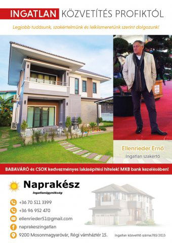 Eladó családi ház, Mosonmagyaróváron 71 M Ft, 4+1 szobás