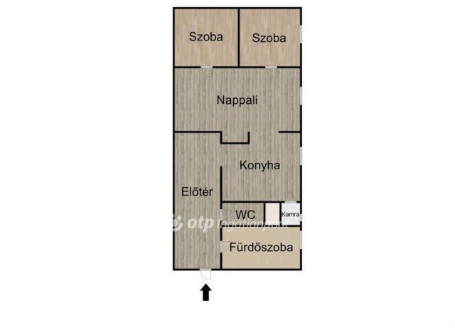 Eladó téglalakás, Nyíregyházán 37 M Ft, 2 szobás