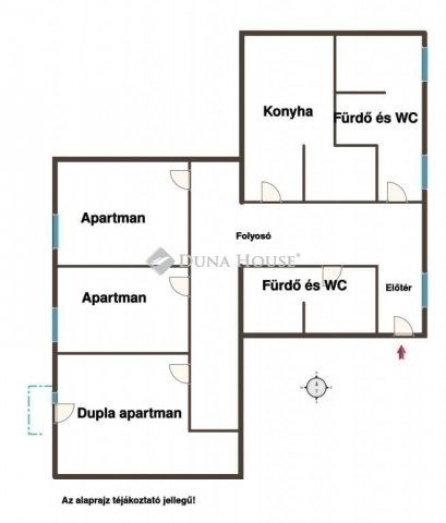 Eladó téglalakás, Budapesten, VIII. kerületben 82.9 M Ft