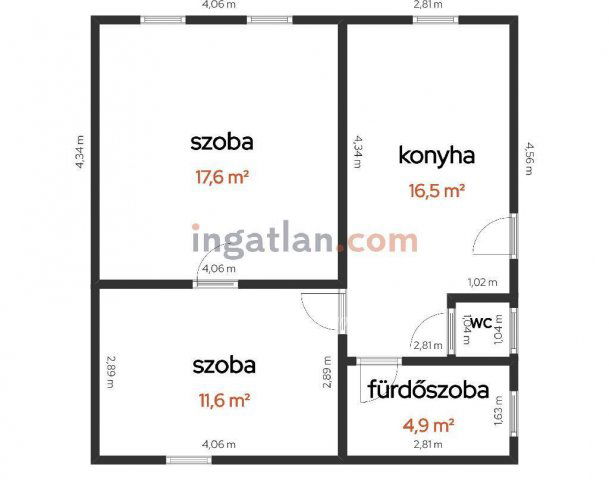 Eladó családi ház, Tiszakécskén 33.9 M Ft, 2 szobás