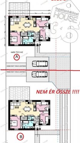 Eladó családi ház, Kecskeméten 72 M Ft, 4 szobás