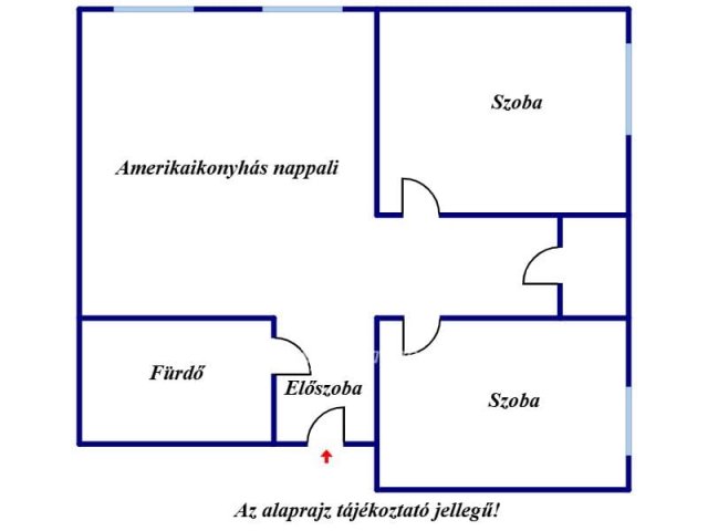 Eladó téglalakás, Szegeden 50.9 M Ft, 2+1 szobás