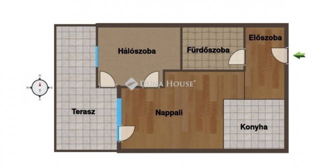 Eladó téglalakás, Budapesten, XI. kerületben 94.9 M Ft, 2 szobás