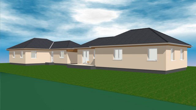 Eladó ikerház, Kókán, Újvilág utcában 57.9 M Ft, 4 szobás