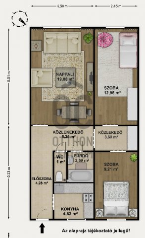 Eladó téglalakás, X. kerületben, Kőrösi Csoma Sándor úton