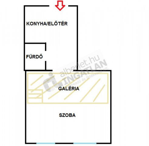 Kiadó téglalakás, albérlet, VIII. kerületben, Kiss József utcában