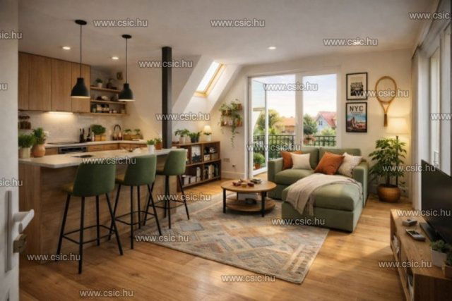 Eladó téglalakás, Pomázon 58.9 M Ft, 2 szobás